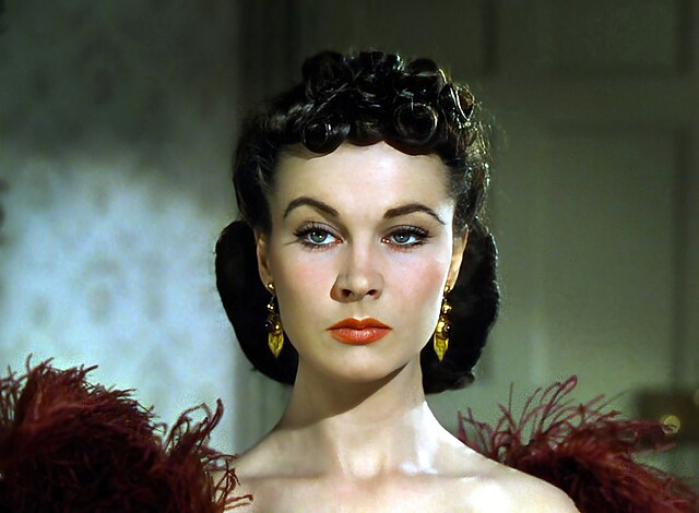 Vivien Leigh as Scarlett O'Hara in Gone with the Wind, 1939