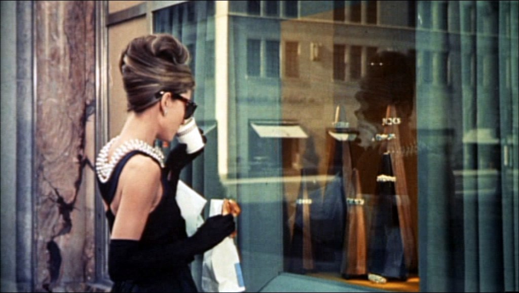 Audrey Hepburn in "Breakfast at Tiffany's" wearing Givenchy's LBD