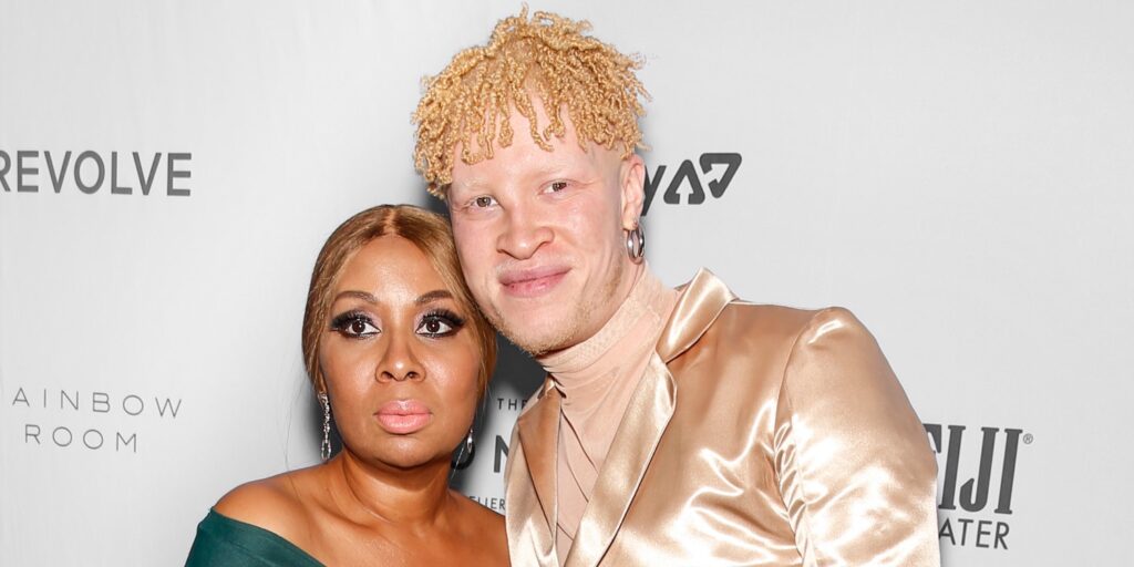 Red eyes - NEW YORK, NY - September 05, 2019: Shaun Ross (R) attends The Daily Front Row's 7th annual Fashion Media Awards at The Rainbow Room