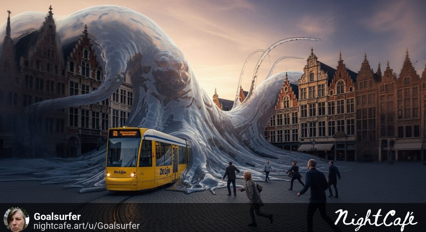 Tram Koornmarkt Gent