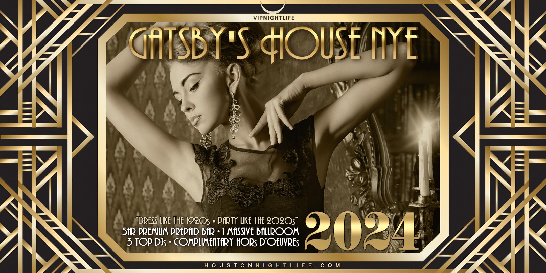 2024 Houston New Year’s Eve Party – Gatsby’s House