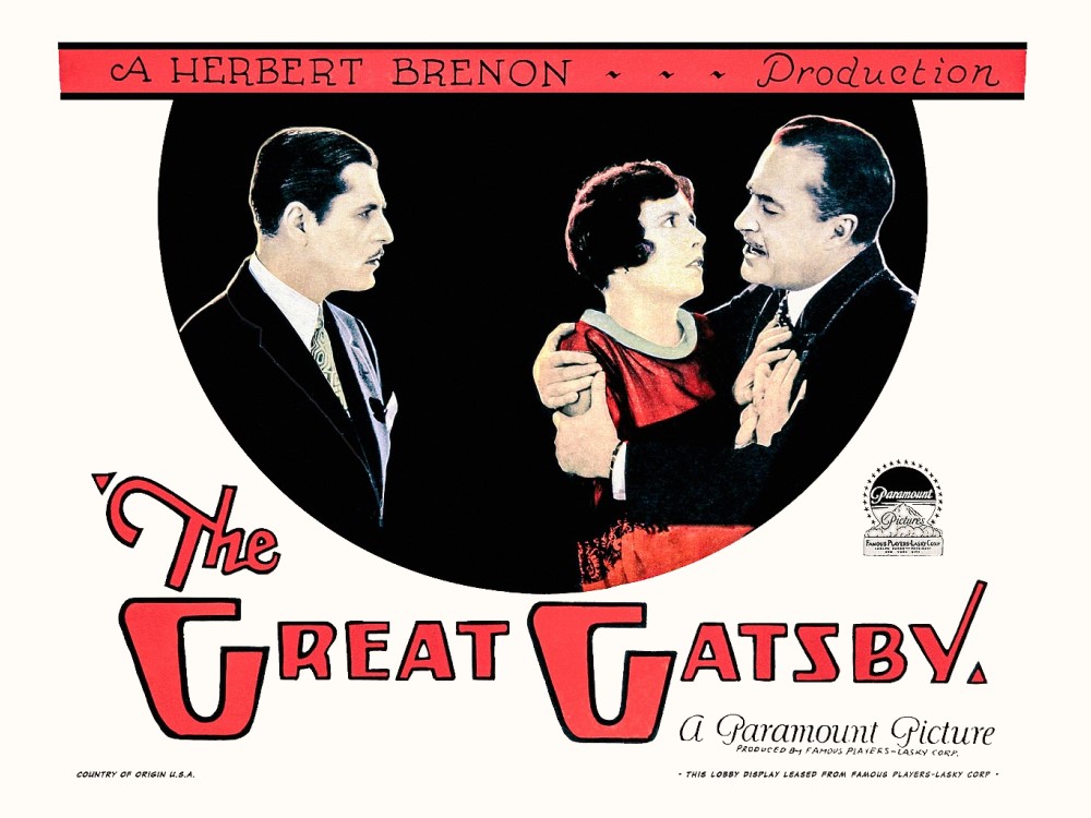 The Great Gatsby (1926): A Lost Classic of American Cinema