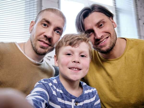 Children of LGBTQ+ parents talking about their family