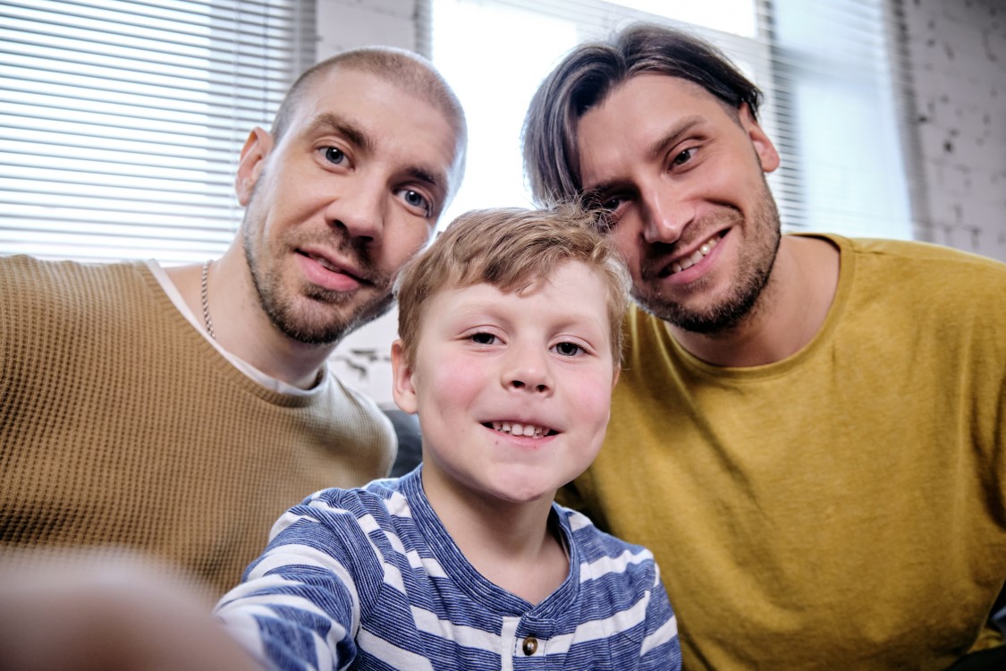 Children of LGBTQ+ parents talking about their family